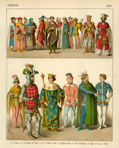 Traje Francês 1300 de Albert Kretschmer
