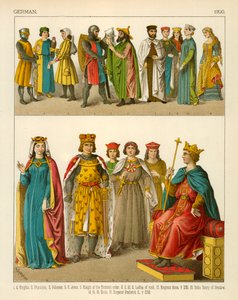 Traje Alemão 1200 de Albert Kretschmer