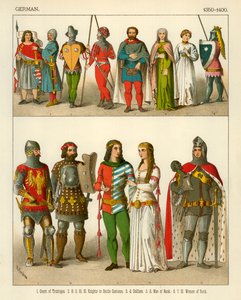 Traje Alemão 1350-1400