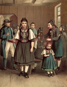 Traje alemão, escritório do Grão-Ducado de Hesse Biedenkopf de Albert Kretschmer