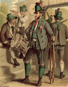 Traje alemão, áustria, Styria