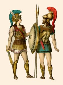 Guerreiros gregos de Albert Kretschmer