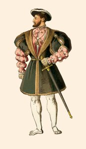 Rei Francisco I da França, 1547 de Albert Kretschmer