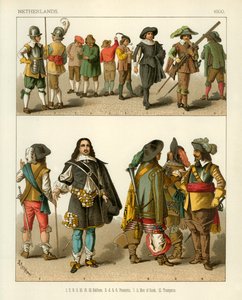 Fatos de Holanda 1600 de Albert Kretschmer