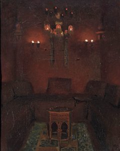 Interior da capela de Sir Richard Burton, 1889