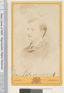 John Edward Redmond, nacionalista irlandês, c. Novembro de 1883 de Albert Lomer