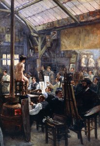 No estúdio, de Albert Lynch