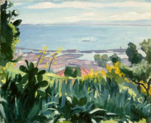 Argel - Vista das alturas de Mustapha de Albert Marquet