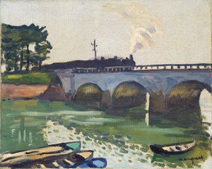 Ponte em Saint-Jean-de-Luz de Albert Marquet