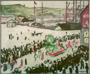 Carnaval na praia de Albert Marquet