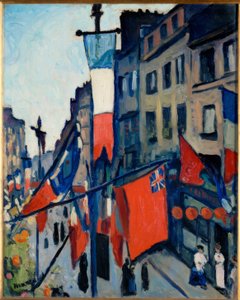14 de julho em Le Havre de Albert Marquet
