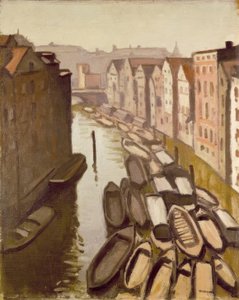 Frota em Hamburgo de Albert Marquet