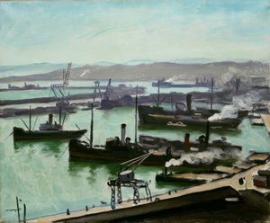 O porto de Argel de Albert Marquet