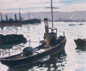 O porto de Argel de Albert Marquet