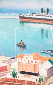 Le théâtre en plein air, Argel, pormenor de Albert Marquet