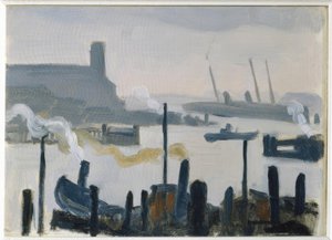 Porto de Hamburgo de Albert Marquet