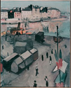 Porto de Le Havre de Albert Marquet