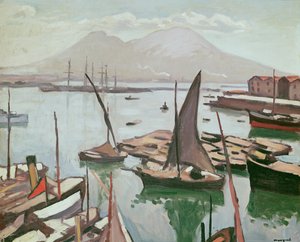 O Porto de Nápoles de Albert Marquet