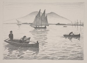 O Porto de Nápoles de Albert Marquet