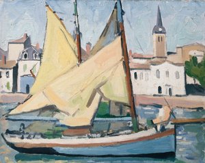 O Iate e a Igreja, La Chaume de Albert Marquet