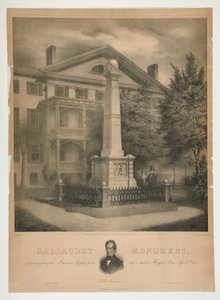 Monumento Gallaudet de Albert Newsam