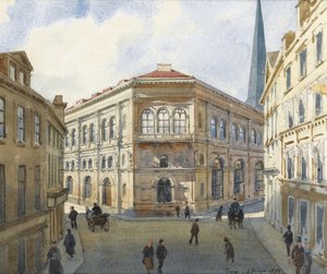Vista da Bolsa de Valores de Riga