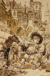 A infância de Pantagruel de Albert Robida