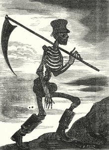 Morte (gravura) de Albert Robida