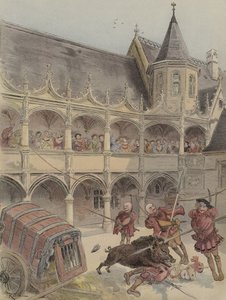 O javali dAmboise de Albert Robida