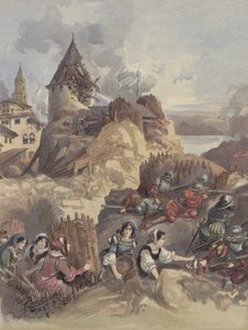 Mulheres na sede de Marselha de Albert Robida