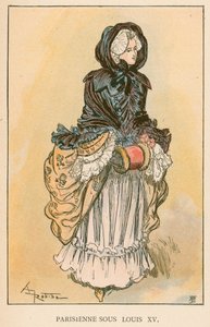 Parisiense sob Louis XV de Albert Robida