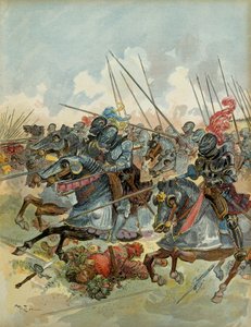 Sexta Guerra Italiana (1521-1526): Batalha de Pavia (Itália), 24 de fevereiro de Albert Robida