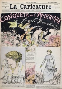 A Conquista da América por Sarah Bernhardt