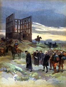 O enforcamento do superintendente Semblancay (1527) de Albert Robida