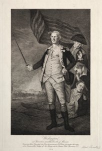 George Washington em Princeton de Albert Rosenthal
