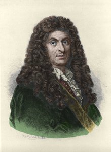 Retrato de Henry Purcell (1659-1695), compositor inglês baseado no desenho de Albert Rosenthal.