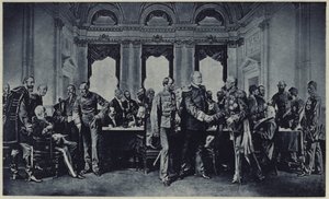 O Congresso de Berlim (litho) de Albert Sauvert