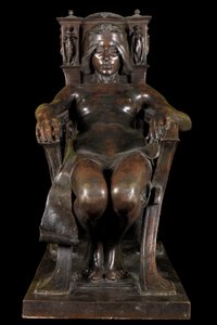 O Espírito de Contemplação (bronze) de Albert Toft