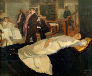 Atelierszene de Albert Weisgerber
