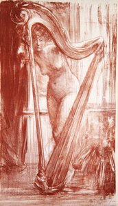 Rapariga com Harpa, 1903