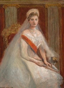 Retrato da czarina Alexandra Fjordorovna