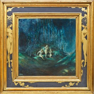 Noturno de Chopin (óleo sobre tela)