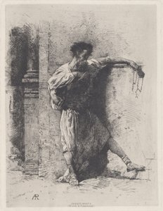 Abbrutimento (Ricordo di Constantinopoli) [Brutalização (Lembrança de Constantinopla)] de Alberto Pasini