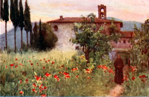 Jardim do Convento de San Cosimato, Vicovaro de Alberto Pisa