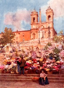 A Escadaria Espanhola, Piazza di Spagna de Alberto Pisa