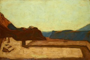 No Calvário em Bolzano de Albin Egger Lienz