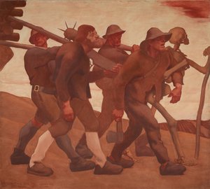 A Dança da Morte de Nove de Anno de Albin Egger Lienz
