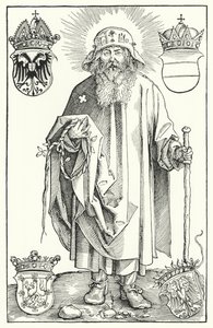 St Coloman (gravura) de Albrecht (after) Durer or Duerer