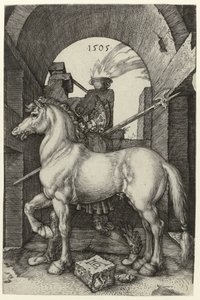 O cavalo pequeno de Albrecht (after) Durer or Duerer