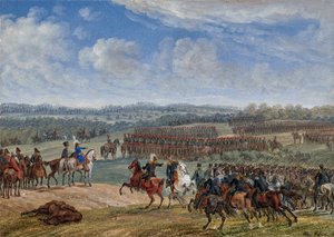 A Batalha perto de Ostrovno na manhã de 26 de julho de 1812, 1855.